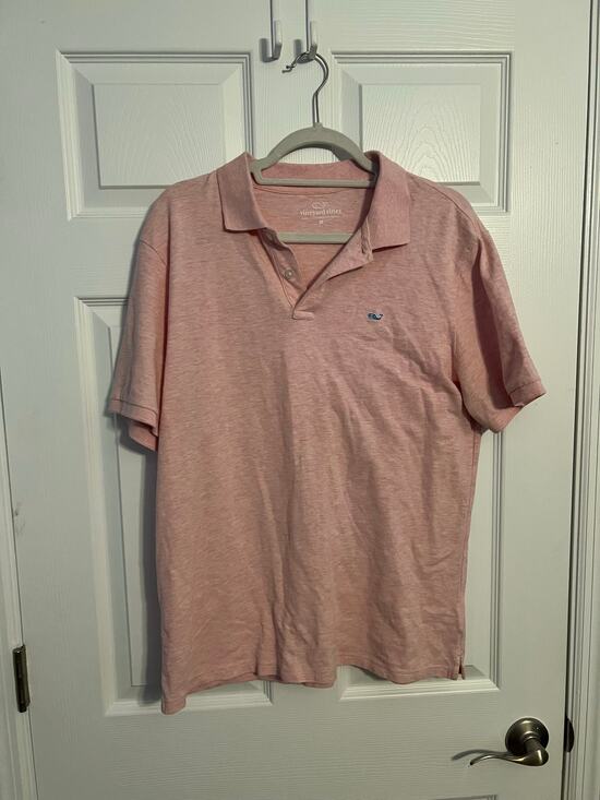 Vineyard Vines Other - Vineyard Vines Men's Polo Shirt – Size Medium – Pink